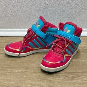 Adidas AR 2.0 Pink Blue Rainbow Sneakers